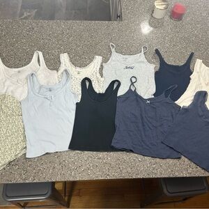 Brandy Melville Tank Top Variety Bundle Set